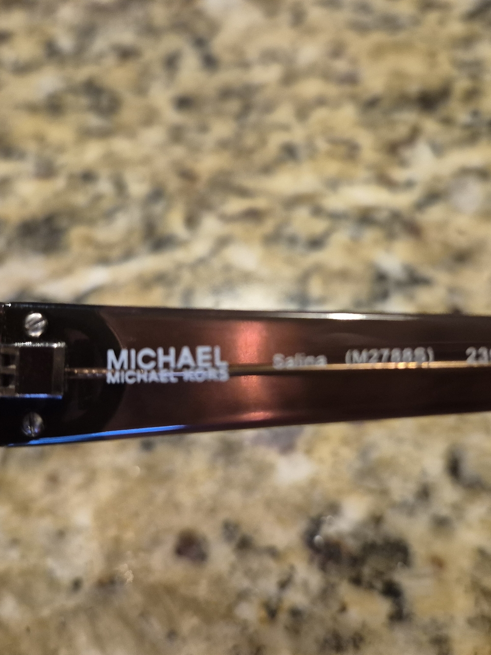 Michael Kors Brown Gradient Oversized Sunglasses - Picture 3 of 3